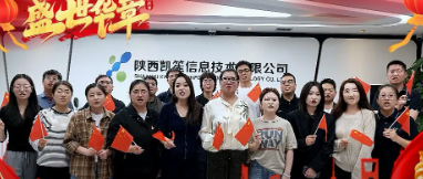 凯笙信息：实干筑梦 数智献礼祖国77华诞